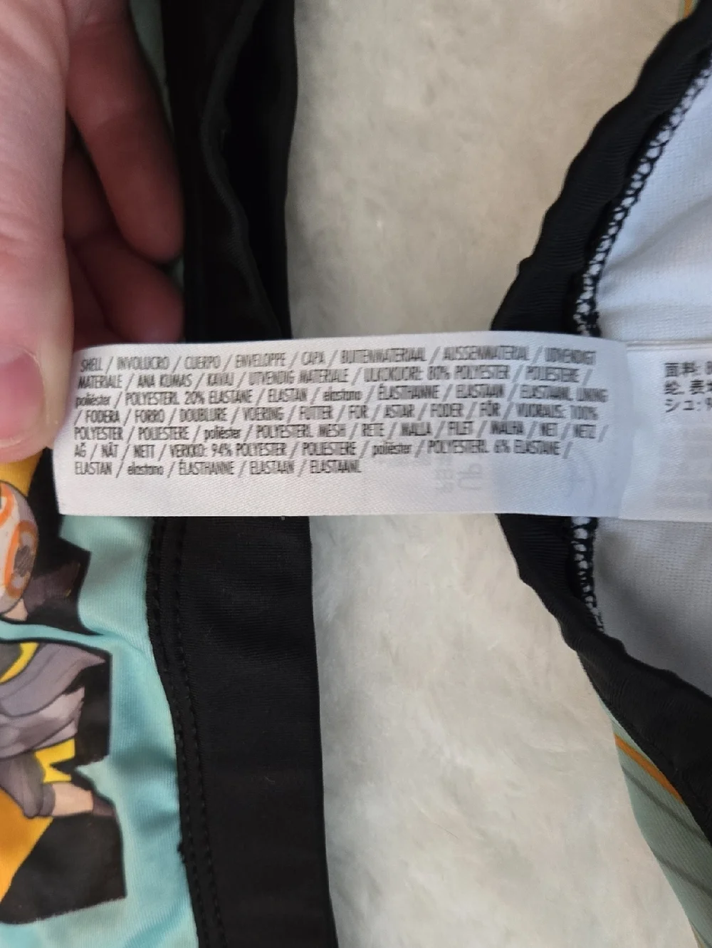 Disney Store Star Wars Swimsuit, Girls Size 9/10